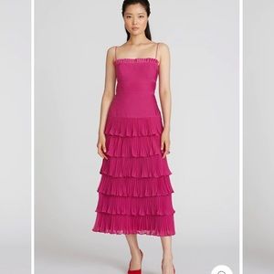 Amur Viola Dress (size 6, magenta color)